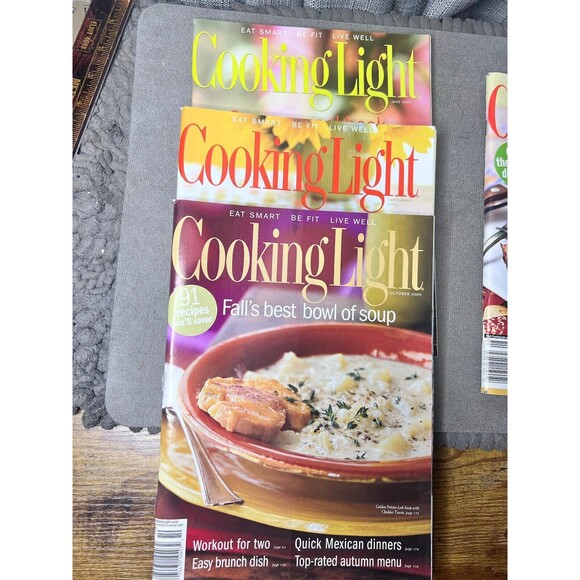 Cooking Light Taste Of Home Magazines Mixed Lot - Picture 8 of 11